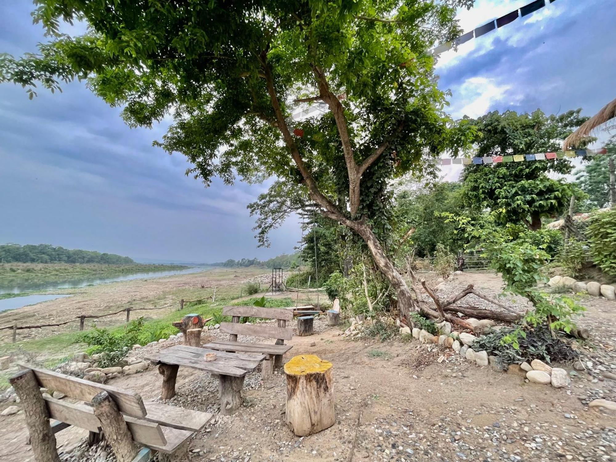 Bamby Chilling House - Feel The Nature Sauraha Dış mekan fotoğraf