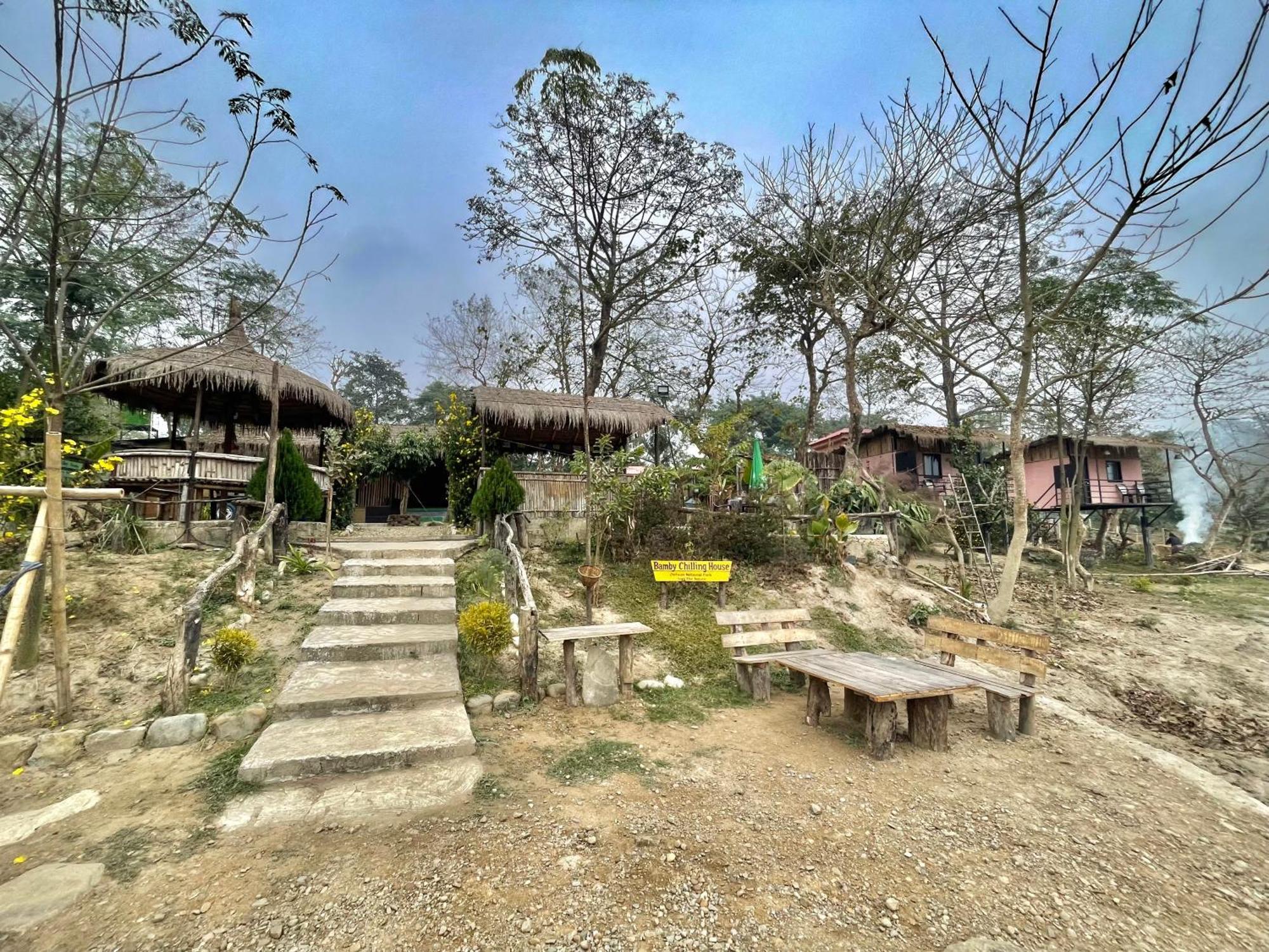 Bamby Chilling House - Feel The Nature Sauraha Dış mekan fotoğraf